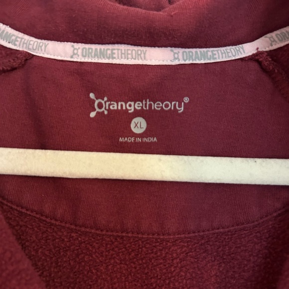 XL OrangeTheory Cropped Quarter Zip - Picture 3 of 4